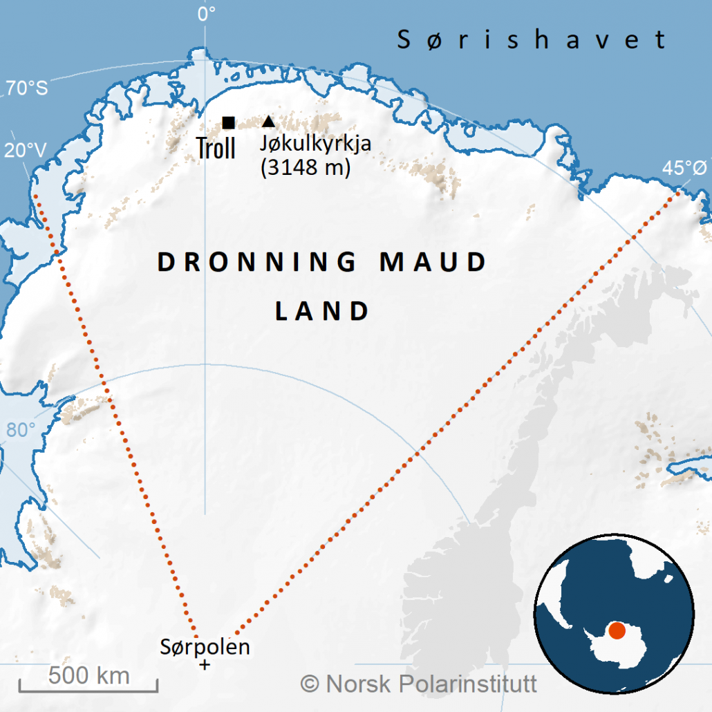 Dronning Land Norsk Polarinstitutt